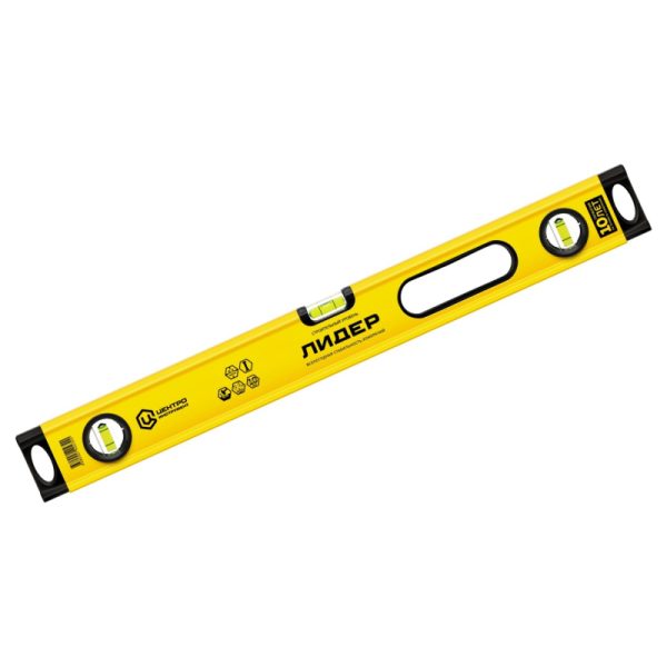 Уровень 1200 мм 3 колбы ЛИДЕР Л14-1200