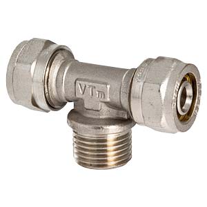 Тройник м/п 32х1-1/4"нар.(Valtec)