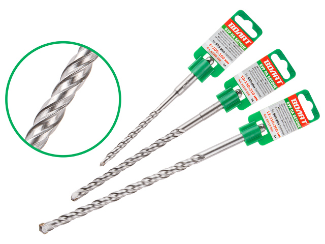 Бур SDS+ 12*160/100 мм S4 ВОЛАТ 82112-160 Бур SDS+ 12*160/100 мм S4 ВОЛАТ 82112-160