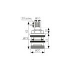 Дивертор KАISER керамический для смес. 76022/55022/00022 Дивертор KАISER керамический для смес. 76022/55022/00022