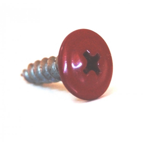 Саморез металл-металл с п/ш острый RAL 3005 КРАСНОЕ ВИНО 4,2х16 (1000 шт.)