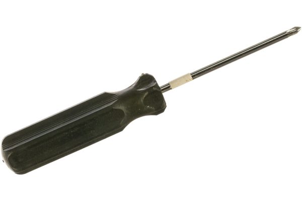 Отвертка PH1*75 мм углеродистая сталь черная пластиковая рукоятка Sparta 13211