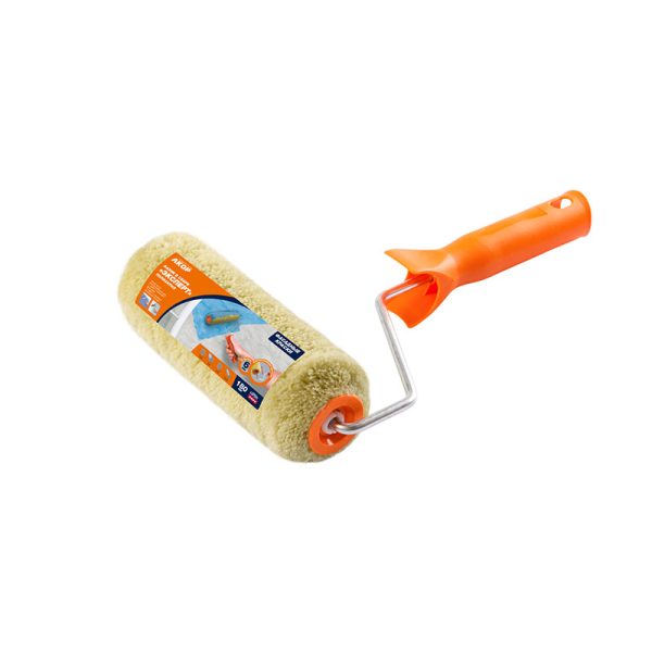 Валик 240 мм D6 мм ЭКСПЕРТ Желтый ворс 403