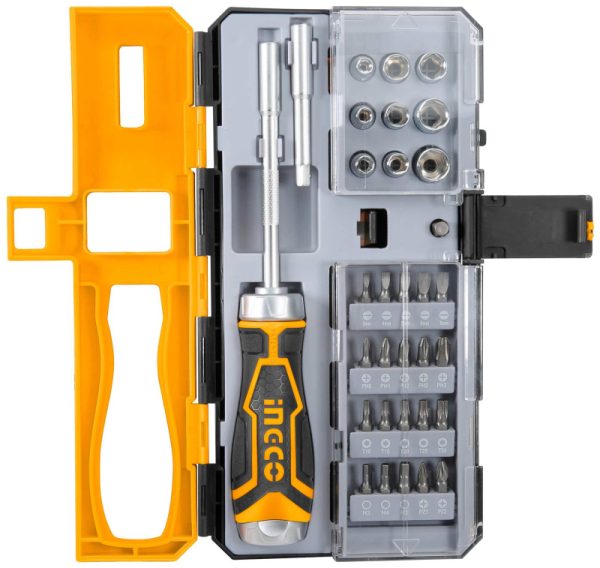 Отвертка реверсивная INGCO INDUSTRIAL HKSDB0338