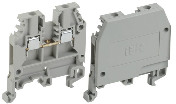 Зажим наборный ЗНИ-2,5мм2 (JXB24А) серый ИЭК (упак.800/50)