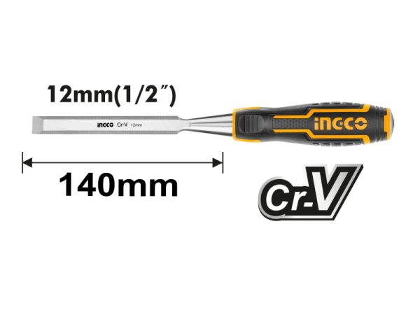 Стамеска 12 мм INDUSTRIAL HWC0812 INGCO