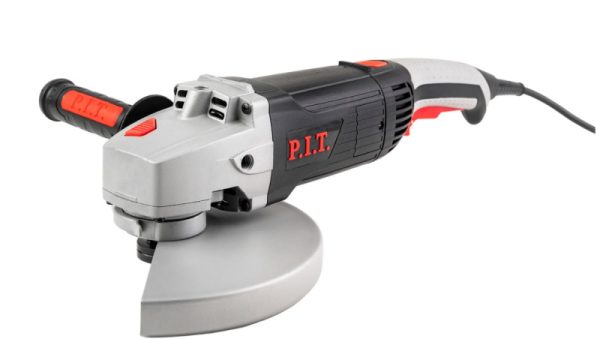 Машина шлифовальная угловая PIT PWS230-D2 230мм, 2300Вт. 6000 об/мин пл пуск, повор рук