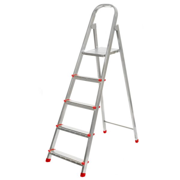 Стремянка 5 ступеней стальная 0,99 м STEP С005