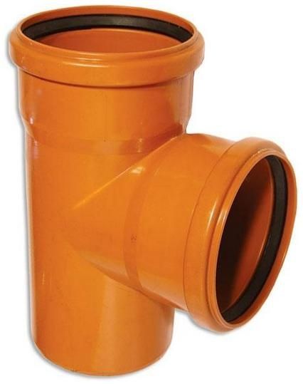 Тройник наружной канализации ПП 160х160х87 (8) (11690) РТП