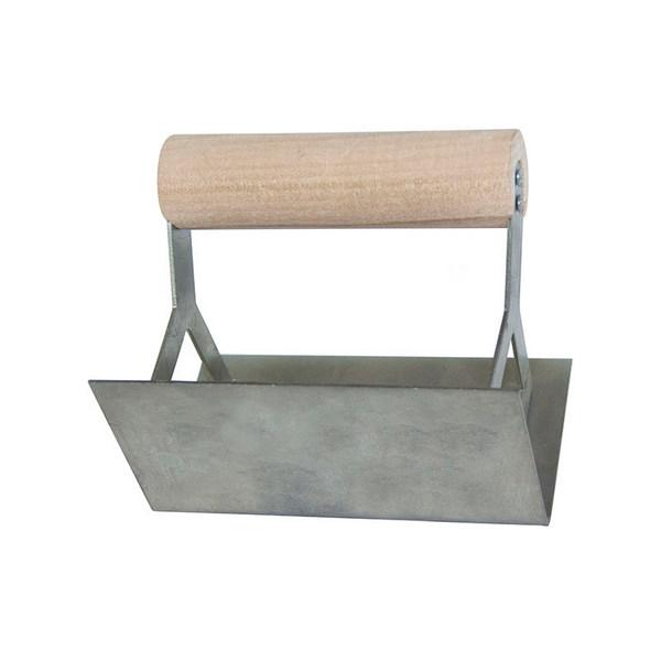 Мастерок кельма стальной для внутренних углов средняя 125*65 мм