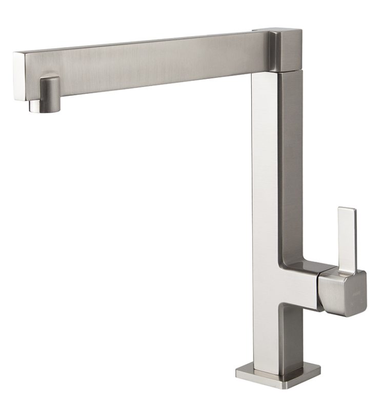 Смеситель KAISER Vico кухня Ø25 боковой (серебро)