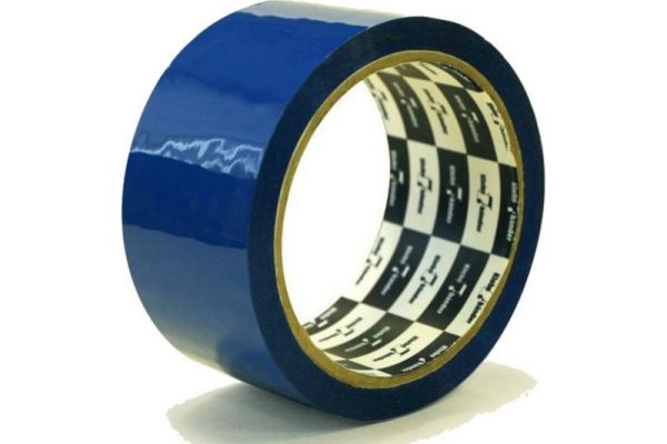 Лента клейкая синяя Klebebander 50 мм*57 м 40 мк