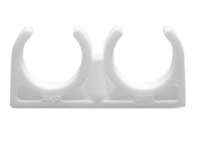 Опора полипропиленовая двойная 20мм Valfex