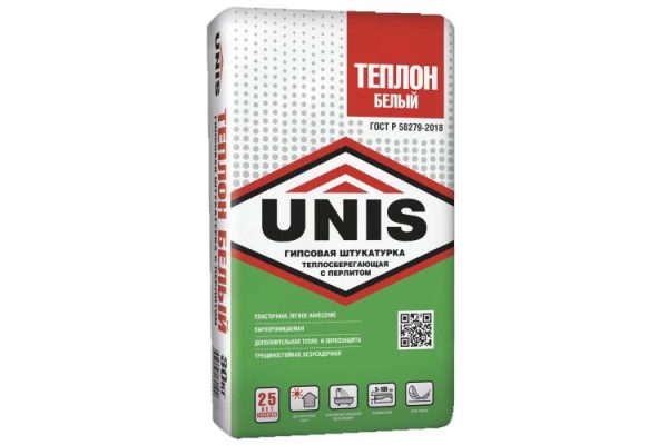 Штукатурка гипсовая армированная ТЕПЛОН