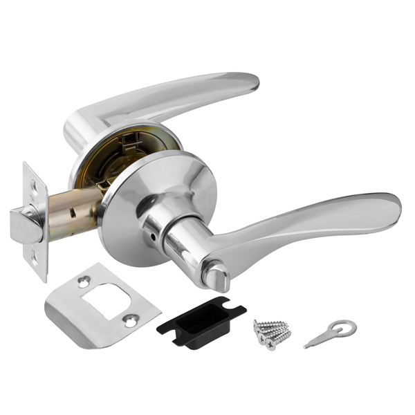 Ручка защелка 6020 CP-B (фик.) хром//PUNTO