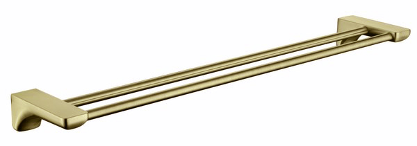 Держатель полотенца(прямой) 2-х уровневая KAISER бронза