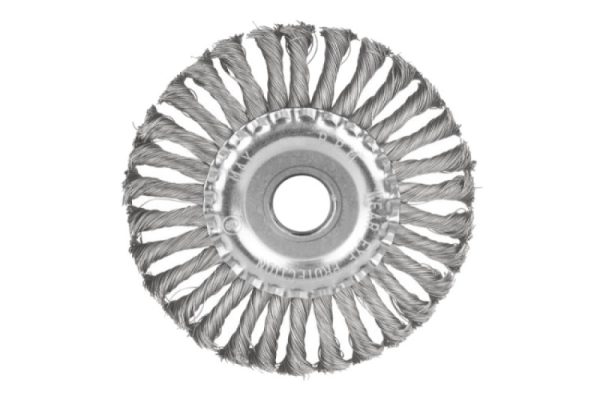 Проволочная щетка дисковая витая 150 мм WB51501
