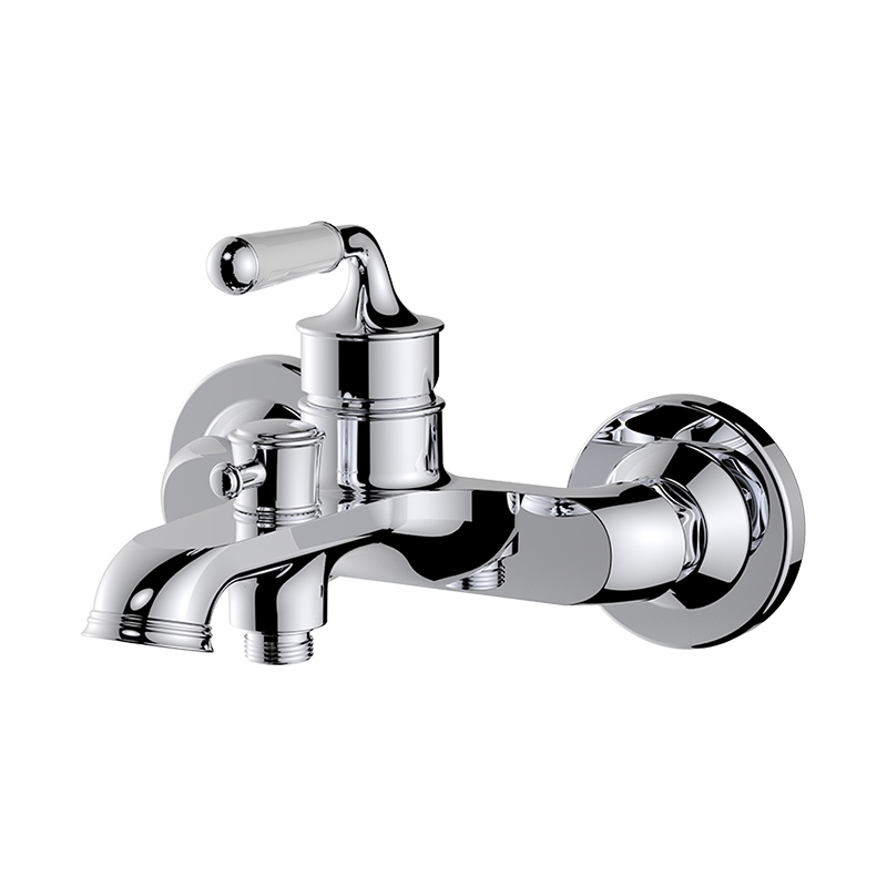 Смеситель KAISER Vincent ванна к/н Ø35, латунь (лейка: 1-jet, латунь)/Хром