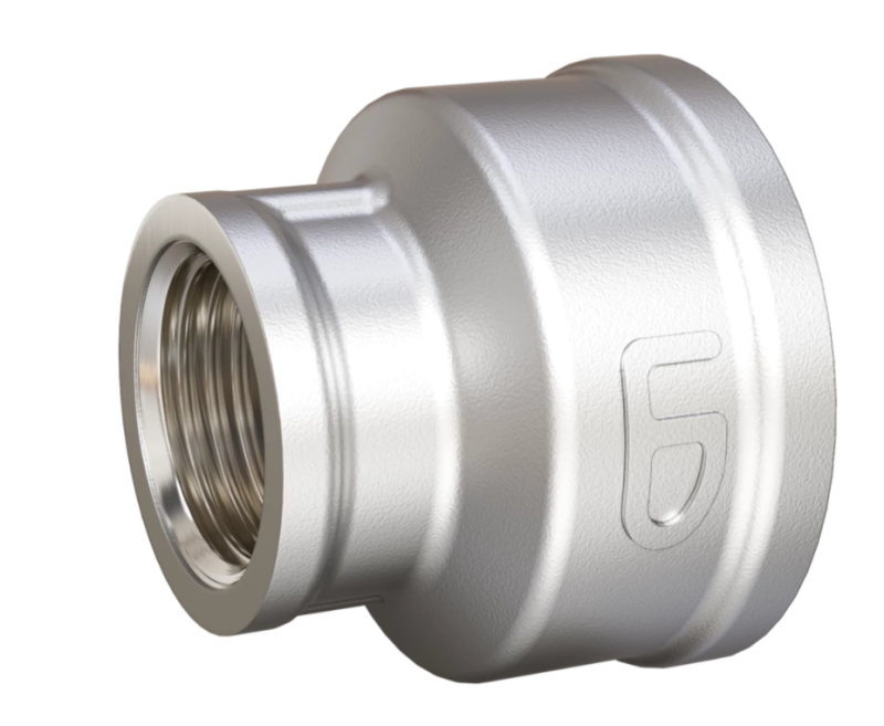 Муфта переходная 1 1/2"х1 1/4" ВР никель "LD Pride" (16)