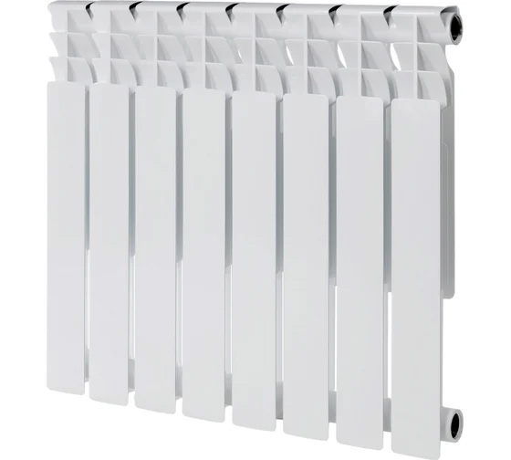 Радиатор алюминиевый Оазис ЭКО (РОССИЯ) 500х80 8 секций