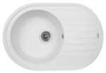 Мойка-Гранит "KAISER" 770x500x200 белый(овальная) Мойка-Гранит "KAISER" 770x500x200 белый(овальная)