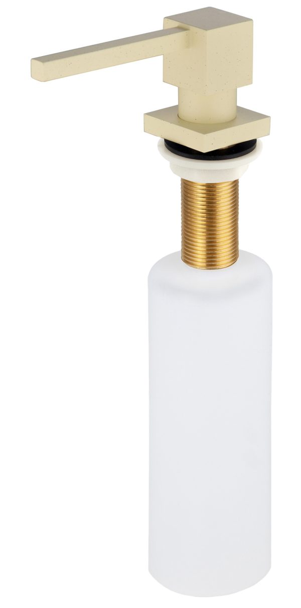 Дозатор KAISER для моющих средств встраиваемый /Латунь, пластик /Жасмин