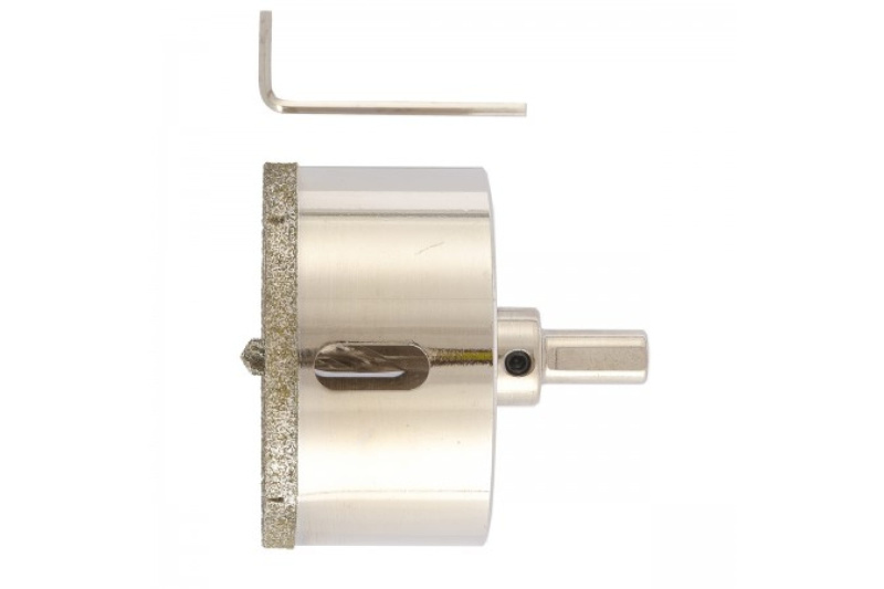 Сверло алмазное по керамограниту 70*67 мм 3-гранный хвостовик Matrix Сверло алмазное по керамограниту 70*67 мм 3-гранный хвостовик Matrix