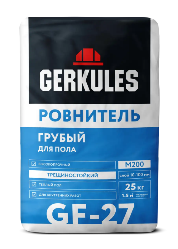 Грубый ровнитель для пола Геркулес GF-27