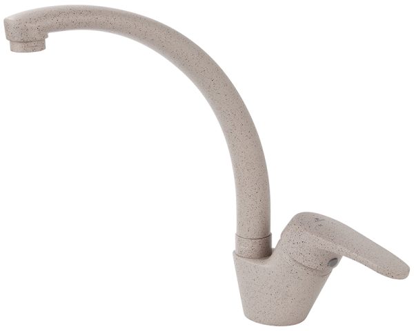 Смеситель KAISER County кухня Ø40 боковой (Песочный мрамор)