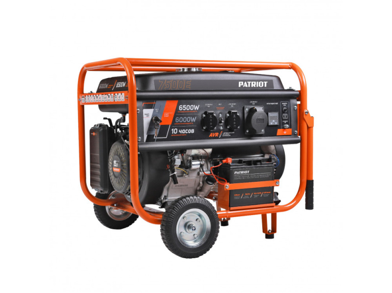 Бензогенератор PATRIOT GRS7500E 6500 Вт Бензогенератор PATRIOT GRS7500E 6500 Вт