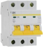 Авт. выкл. ВА47-29 3Р 10А 4,5кА х-ка С ИЭК (упак.48/1)