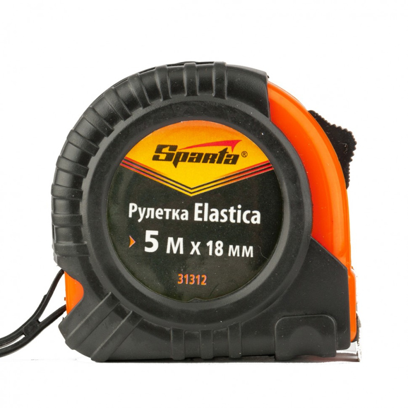 Рулетка 5 м *18 мм Elastica SPARTA 31312 Рулетка 5 м *18 мм Elastica SPARTA 31312
