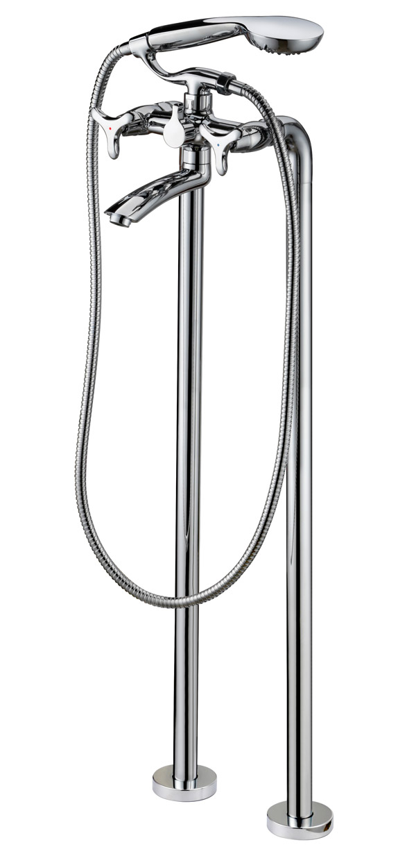 Смеситель KAISER Trio на ванну напольный