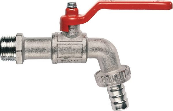 кран шаровой водоразборный 1/2" НР рыч. IDEAL "itap"