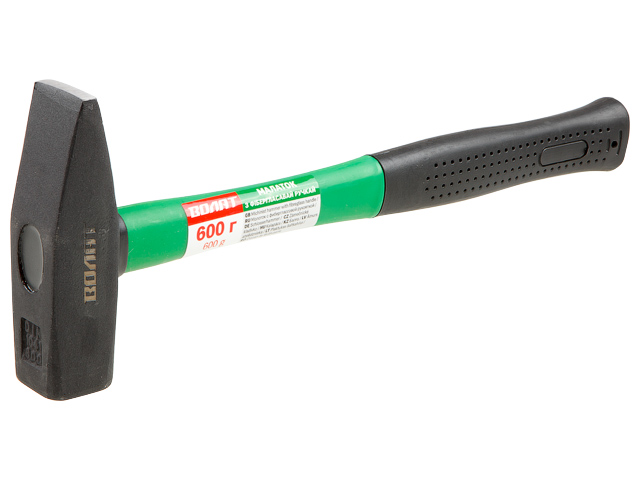 Молоток 600 гр с фиберглассовой рукояткой ВОЛАТ 10180-06 Молоток 600 гр с фиберглассовой рукояткой ВОЛАТ 10180-06