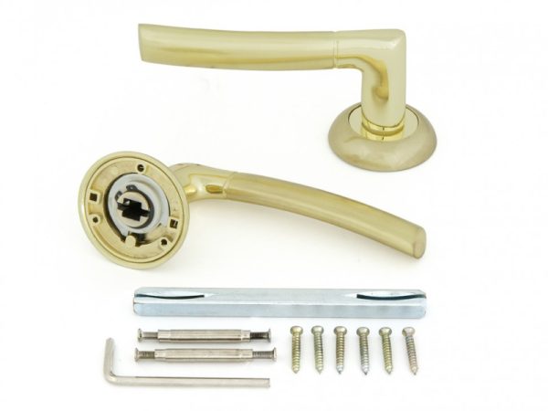 Ручка дверная FZ 01 SG (матовый золото) "ФЗ"