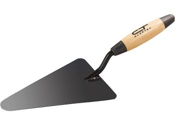 Кельма бетонщика стальная деревянная усиленная ручка СИБРТЕХ 86247