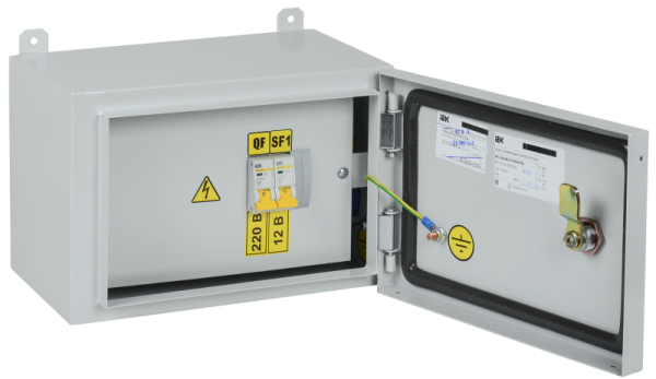 Ящик с понижающим трансформатором ЯТП-0,25 230/12-2 УХЛ2 IP54 IEK