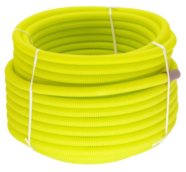 Шланг для полива гофриров. 3/4"(20мм), (салатовый (25м)