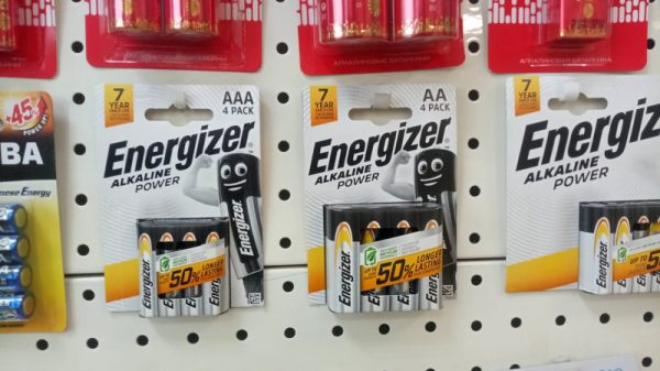 Элемент питания АА Energizer LR6/286 BL4 (блистер 4 шт)