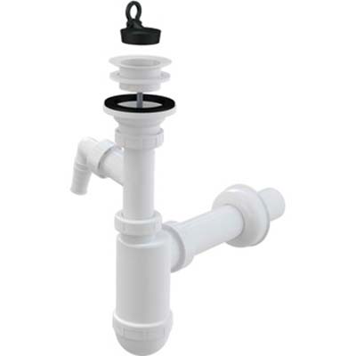 Сифон с носиком пласт.реш. Ф40 (Alca PLAST)