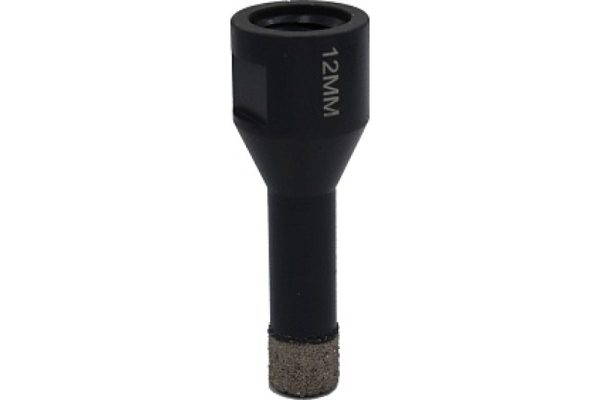 Коронка 12 мм под УШМ керамогранит гранит Super Hard Hilberg