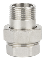 Американка 1/2" прямая (ник/латунь) WaterMark (5шт)