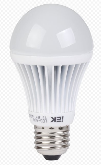 Лампа светодиодная A60 шар 13 Вт 1150 Лм 230 В 4000 К E27 IEK (упак.100/10)