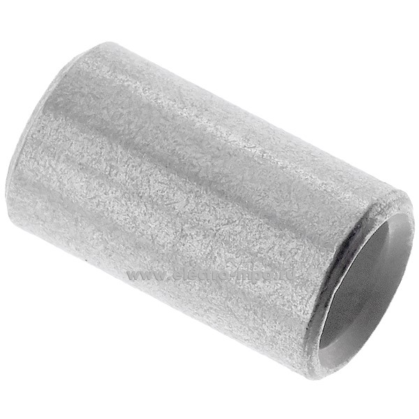 Гильза медная луженая ГМЛ-П 6 для параллельного соединения внахлест КВТ (упак.100шт)