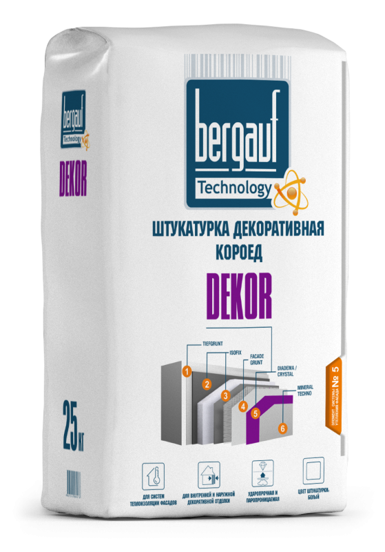 Декоративная штукатурка ЗИМА Bergauf Dekor