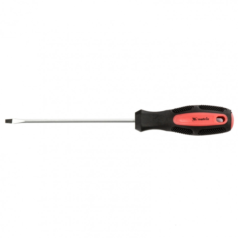 Отвертка SL6*150 мм CrV Anti-Slip MATRIX 12222 Отвертка SL6*150 мм CrV Anti-Slip MATRIX 12222