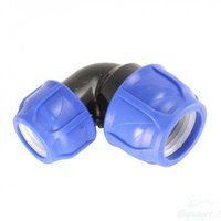 Отвод компрессионный переходной 25/20 ПНД (90)