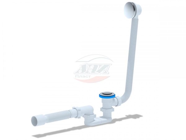 Сифон Ани для ванны, кл-кл, плоский (грибок)