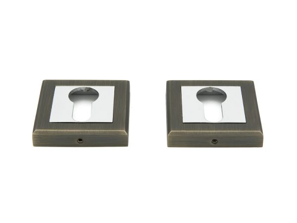 Накладка CS ET COFFEE/CP, ключ-ключ (кофе/хром) "PALLADIUM"